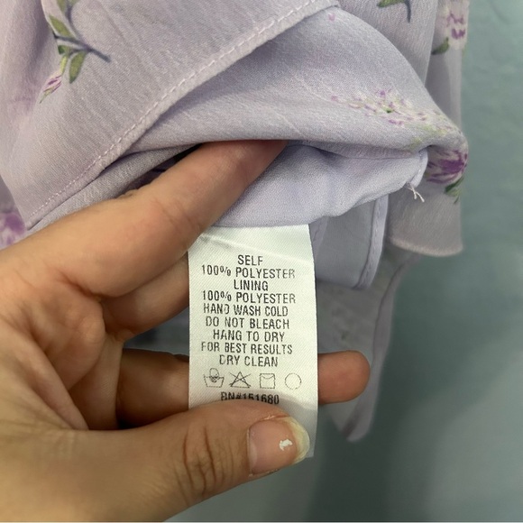 Revolve Storia Smocked Floral Mini Skirt - Picture 5 of 6